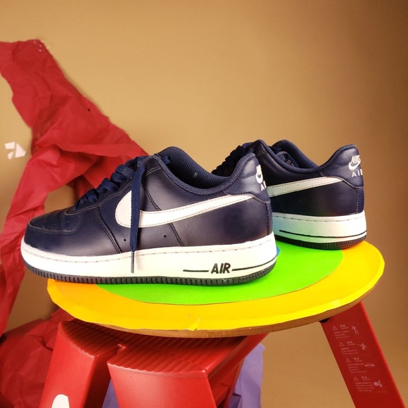 Nike Air Force 1 midnight navy and white - Picture 7 of 10
